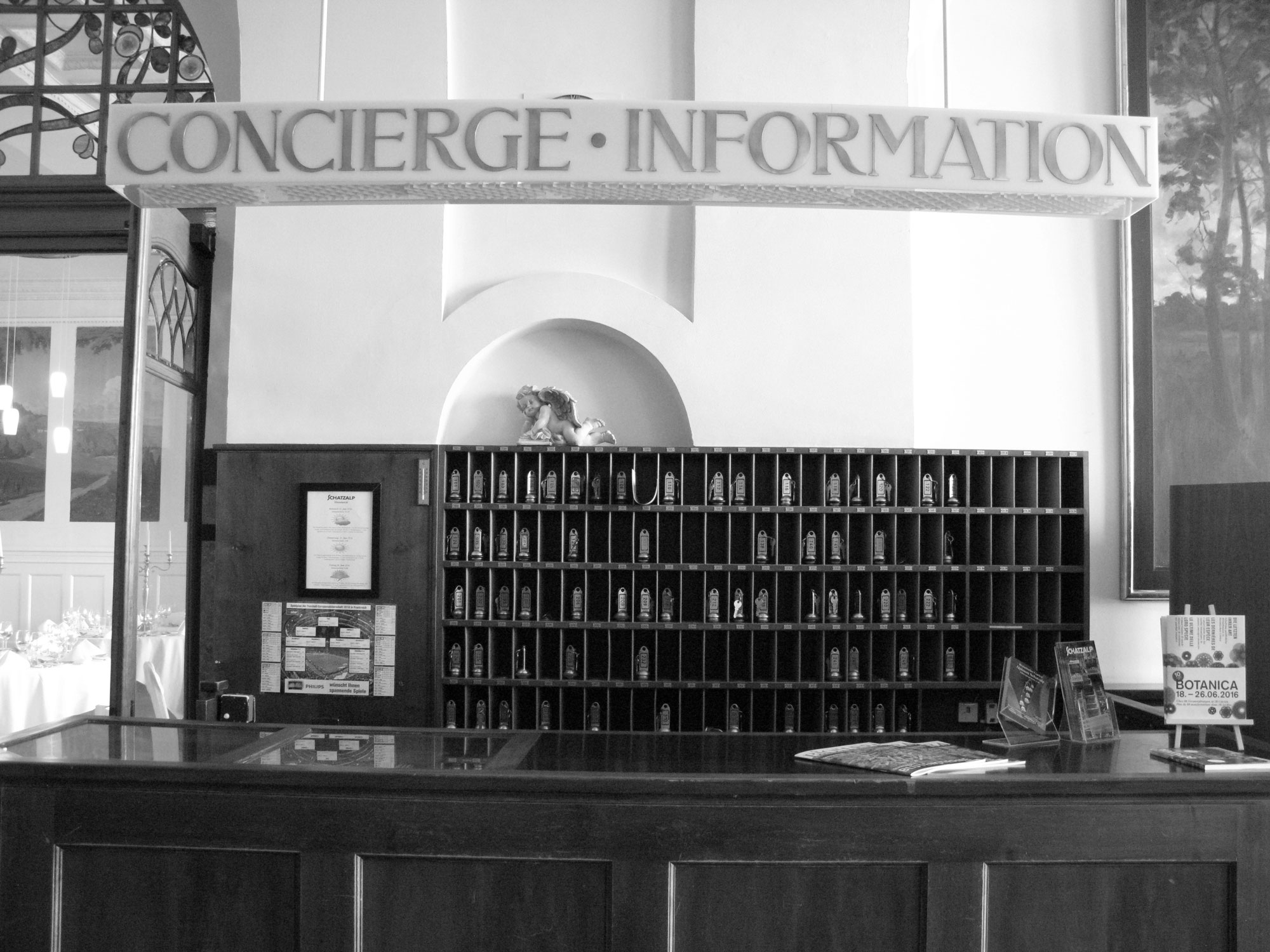 Sleutelbewaarder Berghotel Schatzalp Davos